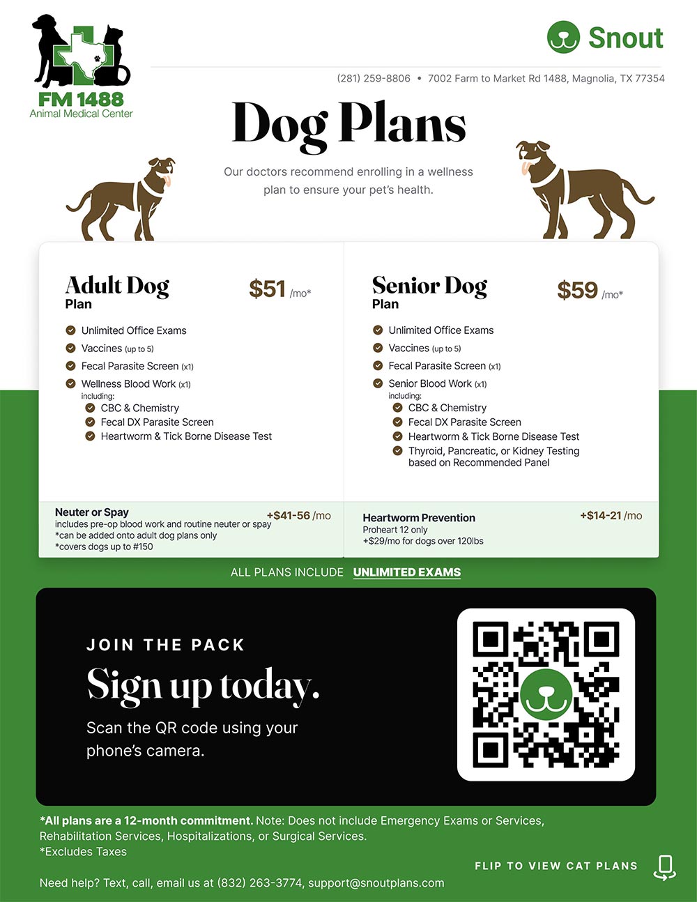 Adult Dog Wellness Plans with Snout